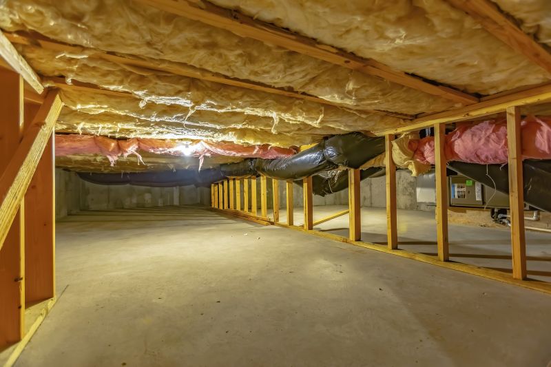 Insulation and Vapor Barrier Setup